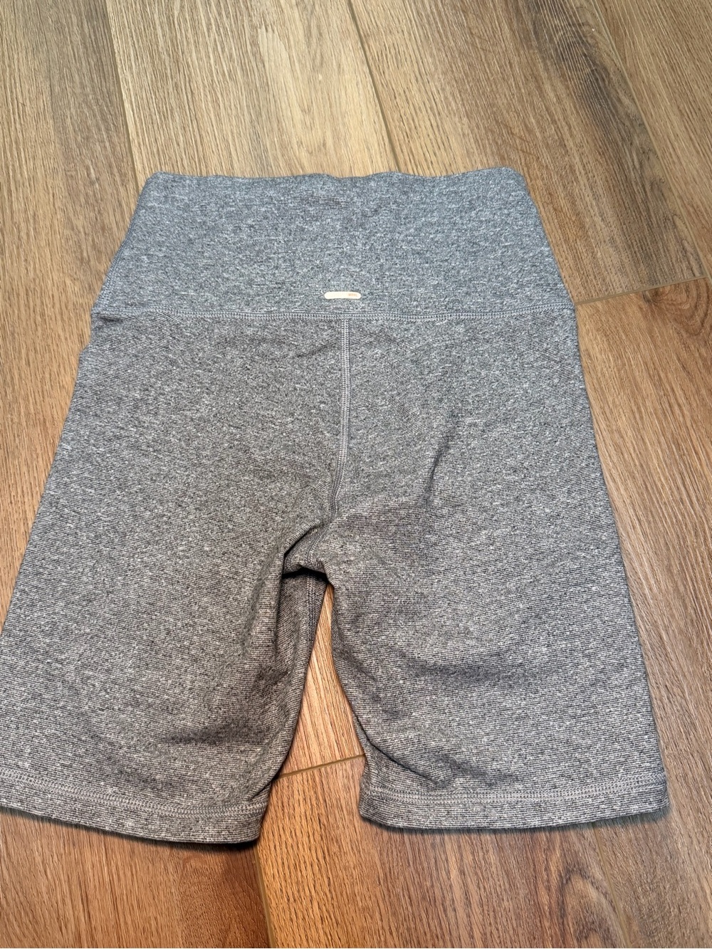Aerie Move High Waisted Bike Shorts Women’s Small Gray Compression Yoga Athletic - Picture 4 of 9